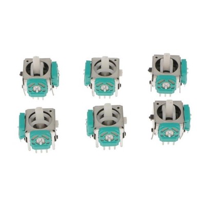 6 Pack Analog Joystick Switch Replacement For Nintendo Game Cube Controller D