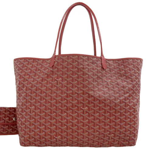 GOYARD Saint Louis GM AAS020113 Tote Bag Goyardine Canvas Red #035