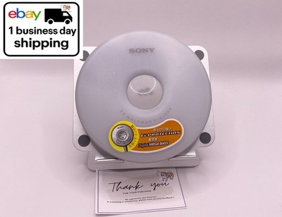 SONY D-EJ002 Walkman Portable CD Player white Operation Confirmed