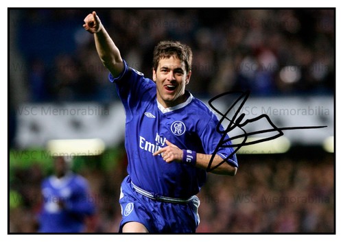 12532. Joe Cole Signed Pictures (A4 Prints) West Ham Chelsea Liverpool Villa etc