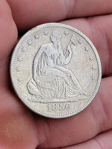 1856-S Seated Liberty Half Dollar