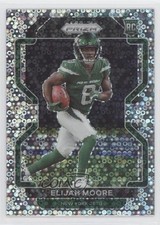 2021 Panini Prizm Rookie No Huddle Prizm Elijah Moore #346 10is