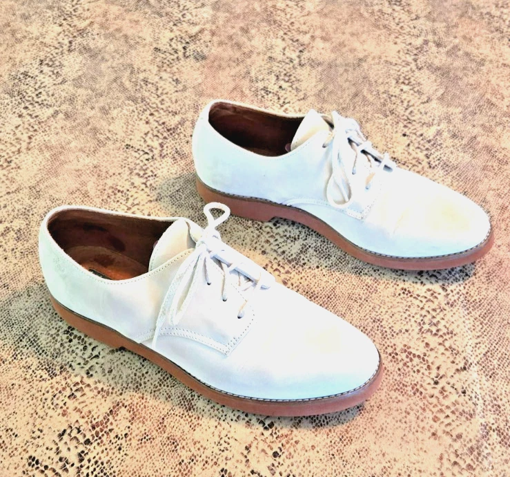 Vintage Armani Jeans White Buck Derby Shoes White Bucks In Men main image 4