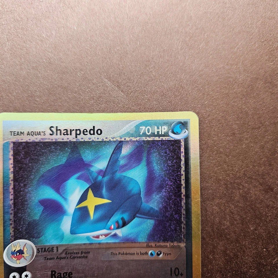 Team Aqua's Sharpedo 5/95 Ex Team Magma vs Team Aqua Reverse Holo Rare Card - HP - Image 4 of 4