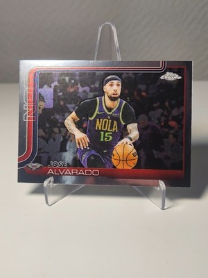 2025/26 Topps Chrome Jose Alvarado New Orleans Pelicans #144