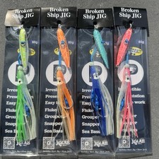 Broken Ship 6 oz 170 gram size Jigs Set Of Four Pieces With Hooks Ready To Fish