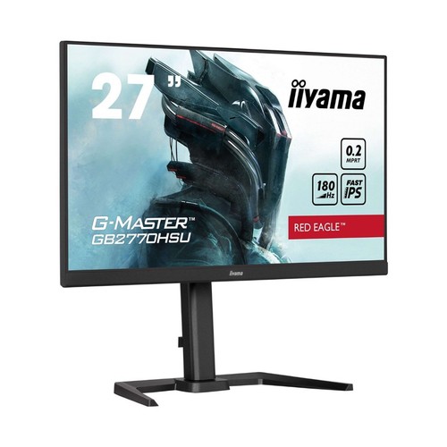 iiyama G-Master 27 Inch Red Eagle Full HD IPS 180Hz Gaming Monitor - GB2770HSU - Picture 3 of 12