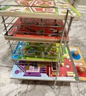 Melissa & Doug Wooden Preschool Puzzle Lot Disney Sound Shapes Locks + rack — photo 9