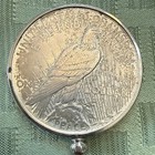 1923 PEACE SILVER DOLLAR No Mint Mark Vintage US Coin Circulated — photo 7