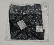 LANDS  END Boy  s Flat Front Black Shorts 7.5  Inseam Size 8 7-8 years 