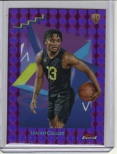 2024-25 TOPPS FINEST ISAIAH COLLIER ROOKIE/RC #42/75 *PURPLE GEOMETRIC*