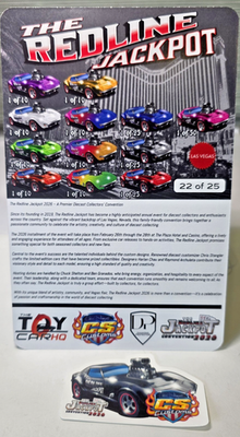 2026 Las Vegas Hot Wheels Redline Jackpot GAS MONKEY GARAGE BLACK