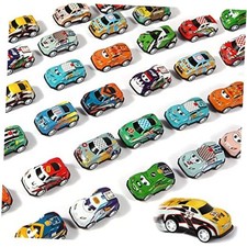 36PCS Mini Pull Back Cars for Kids Toddlers 3-5 4-8 Years Old, Race Cars Party