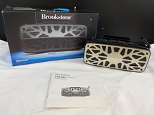 Brookstone Travel Tune Black  Silver Wireless Speaker SKU 6157