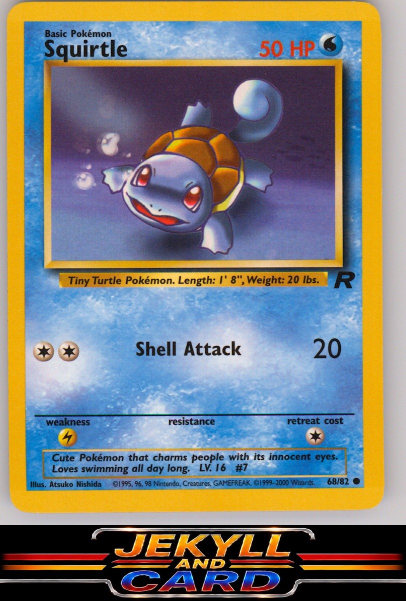 Team Rocket #68/82 Squirtle