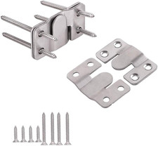 Furniture Flush Mount Bracket- Headboard Wall Mount Hardware- Large Picture Hang