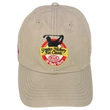 PGA Champions Tour Golf Hat Greater Hickory Kia Classic At Rock Barn Brown