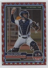 2023 Panini USA Baseball Stars & Stripes Red Prizm 29/149 Macon Winslow #19 19l7