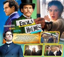 DVD Enola Holmes Season 1 Movies Adventure All Region FREE SHIPPING