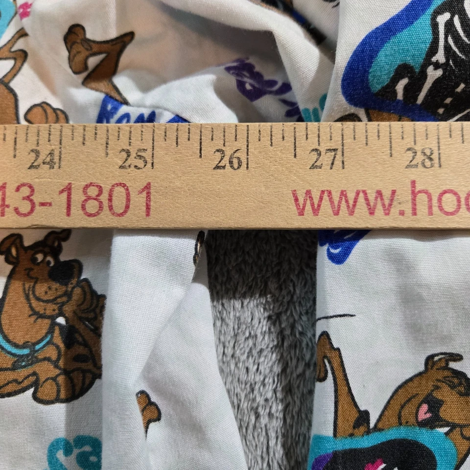 Cartoon Network Scooby Doo Wear RU? White Scrub Jacket Top Adult XL X-Rays - Image 4 of 4