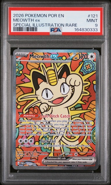 Meowth ex #121 (Perfect Order)