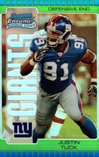2005 Bowman #205 Justin Tuck