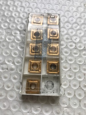 SECO SPMX 12T3AP-75 T25M Carbide Inserts Grade T25M Qty 9  - NEW