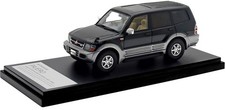1/43 Mitsubishi PAJERO Long SUPER EXCEED DI-DIESEL 3200 (1999) Pyrenees Black/Qu
