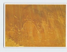 Postcard Fremont Petroglyphs Capitol Reef National Park Utah USA
