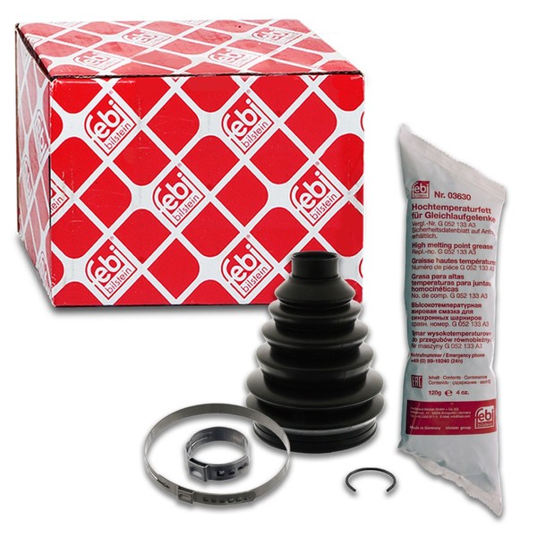 Febi Bilstein Faltenbalgsatz Achsmanschette Renault Kangoo Laguna Megane-image