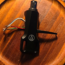 Audio-Technica S6 Turntable Headshell w/ Lead Wires, Black for Audio-Technica