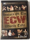History of the ECW World Title 6-DVD Set Extreme Wrestling RF Video Rare! OOP