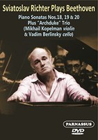 Sviatoslav Richter Plays Beethoven - Dvd - G1398Z