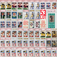 Tom Brady Graded Rookie 53 Card LOT 2000 RC BGS & PSA 9 9.5 10 AUTO Signed GOAT