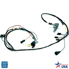 1970 Nova Engine Wiring Harness V8 Automatic Transmission With Warning Lights EA