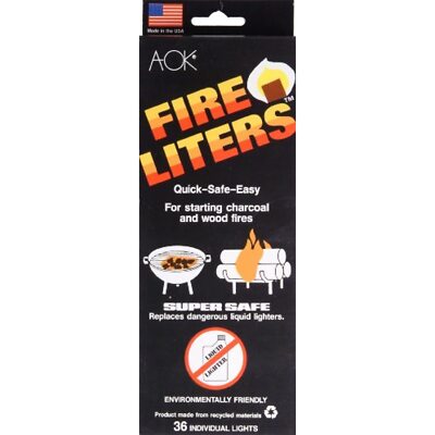 FIRE LITERS 10836 36Pkfire Lighter Cube