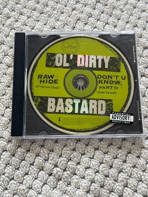 NEW Ol Dirty Bastard - Rawhide / Don't U Know Part II PROMO CD 1995 Elektra