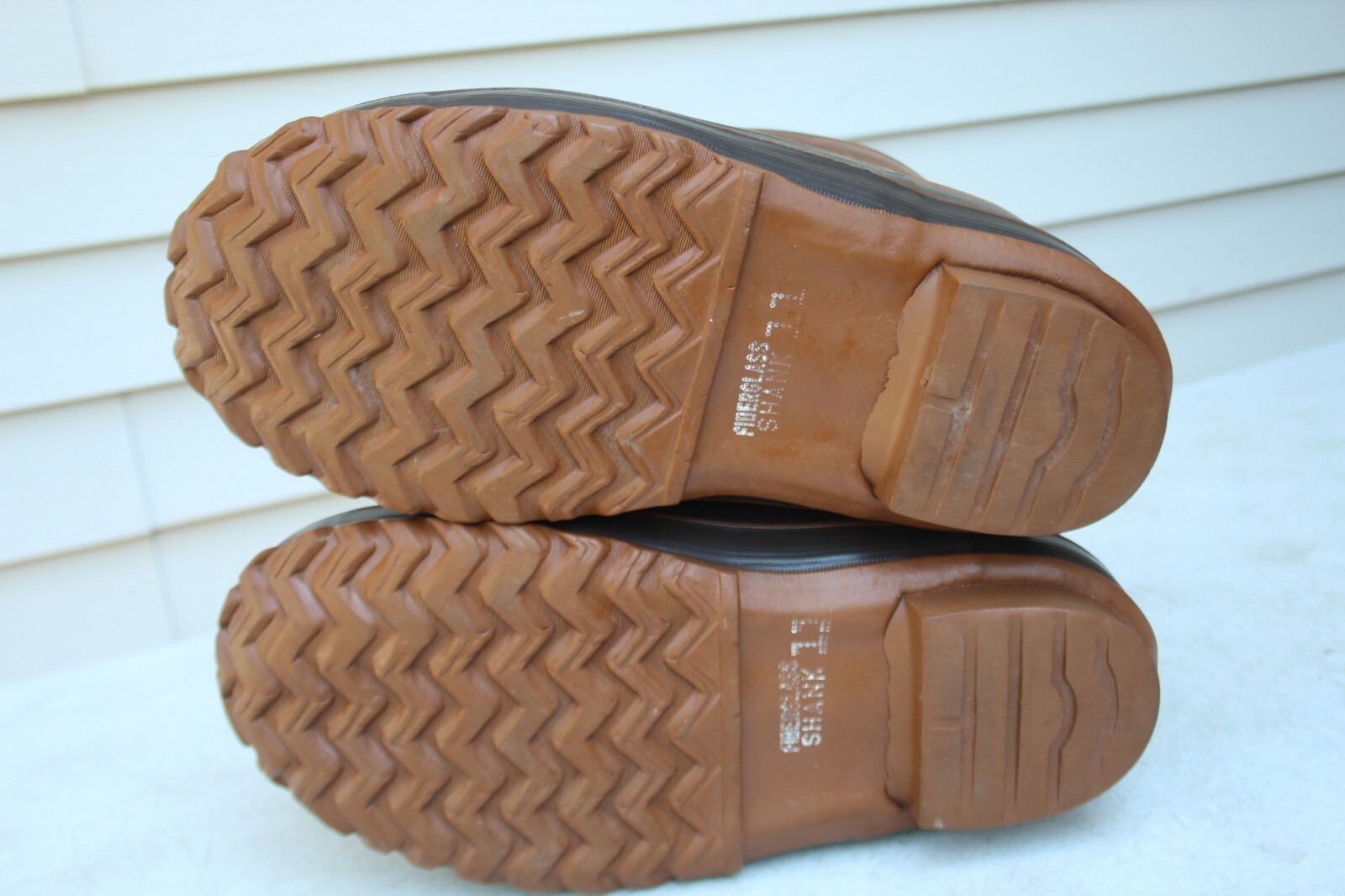 LaCrosse Ice King Fiberglass Shank Brown Leather Winter Work Boots Men