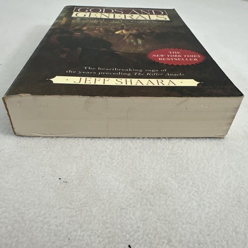 Gods and Generals: A Novel of the Civil War SIGNED Jeff Shaara 1st edition - Foto 4 di 7