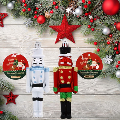 12 x Weihnachten Nussknacker Soldat Xmas Home Festdeko Nussknacker Ornament
