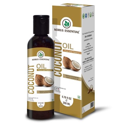 Korus Essential Kokosöl für Alle Haartypen 200ml