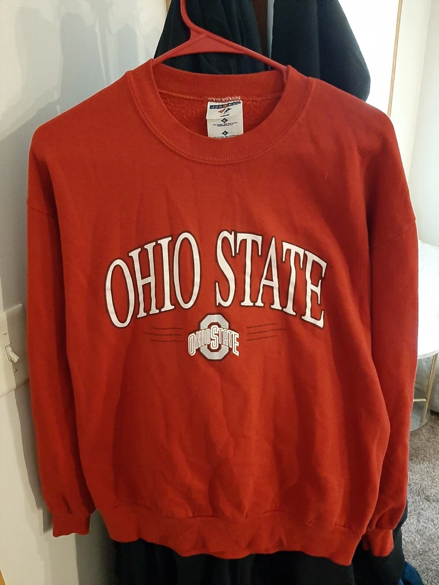 Red ohio state sales crewneck sweatshirt