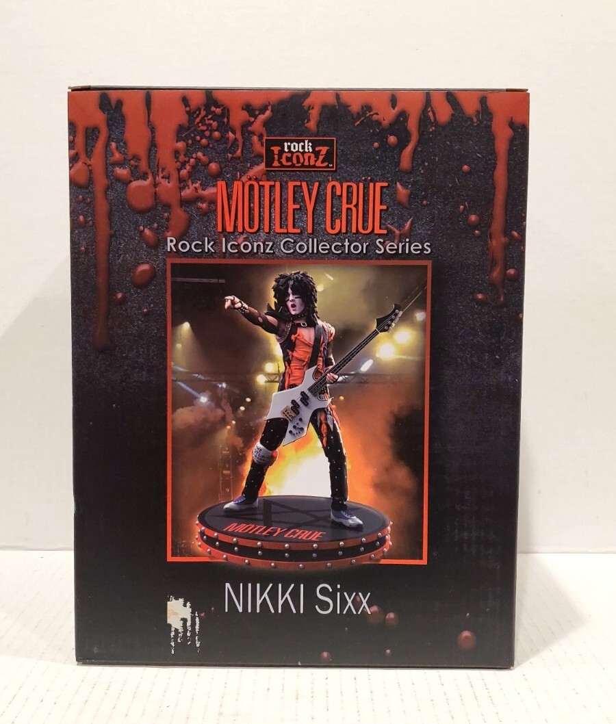 Knucklebonz Rock Iconz - Motley Crue NIKKI SIXX Limited Edition