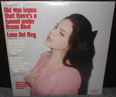 Lana Del Rey Did You Know Tunnel Ocean Blvd Green Vinyl 2-LP