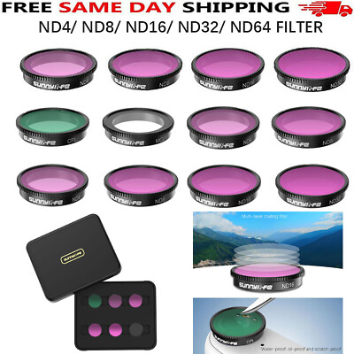 MCUV CPL ND4 ND8 ND16 ND32 Optical Glass Lens Filter for Insta360 GO 3 2 Camera