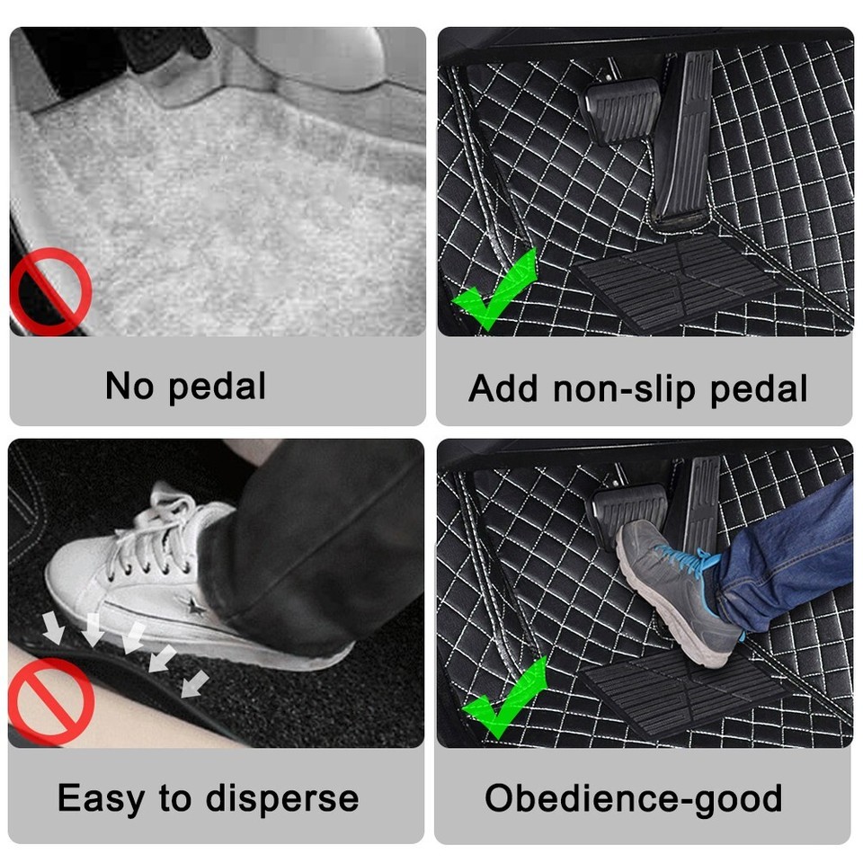 For BMW 3 Series 2Door20082011 AntiSlip Black and Beige Leather Car