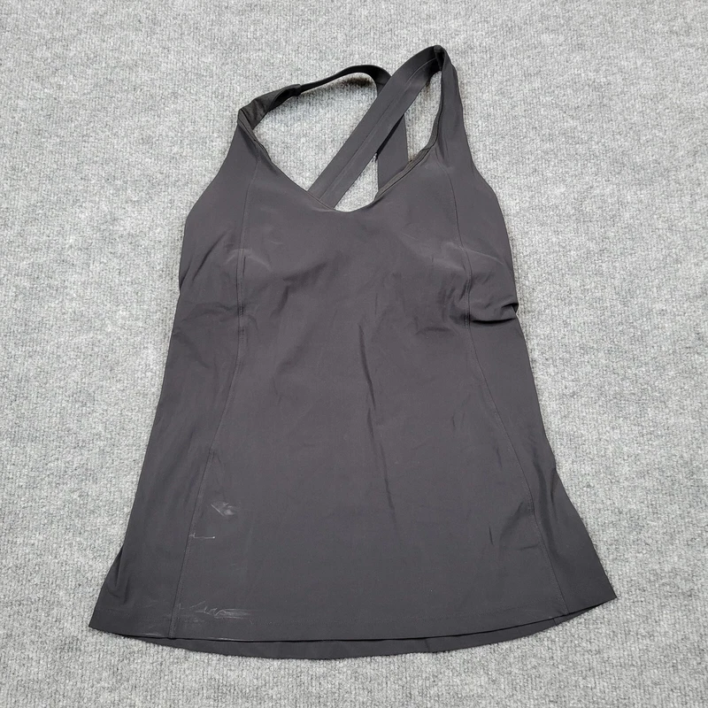 lululemon athletic shirt sports bra gym workout running tank-top