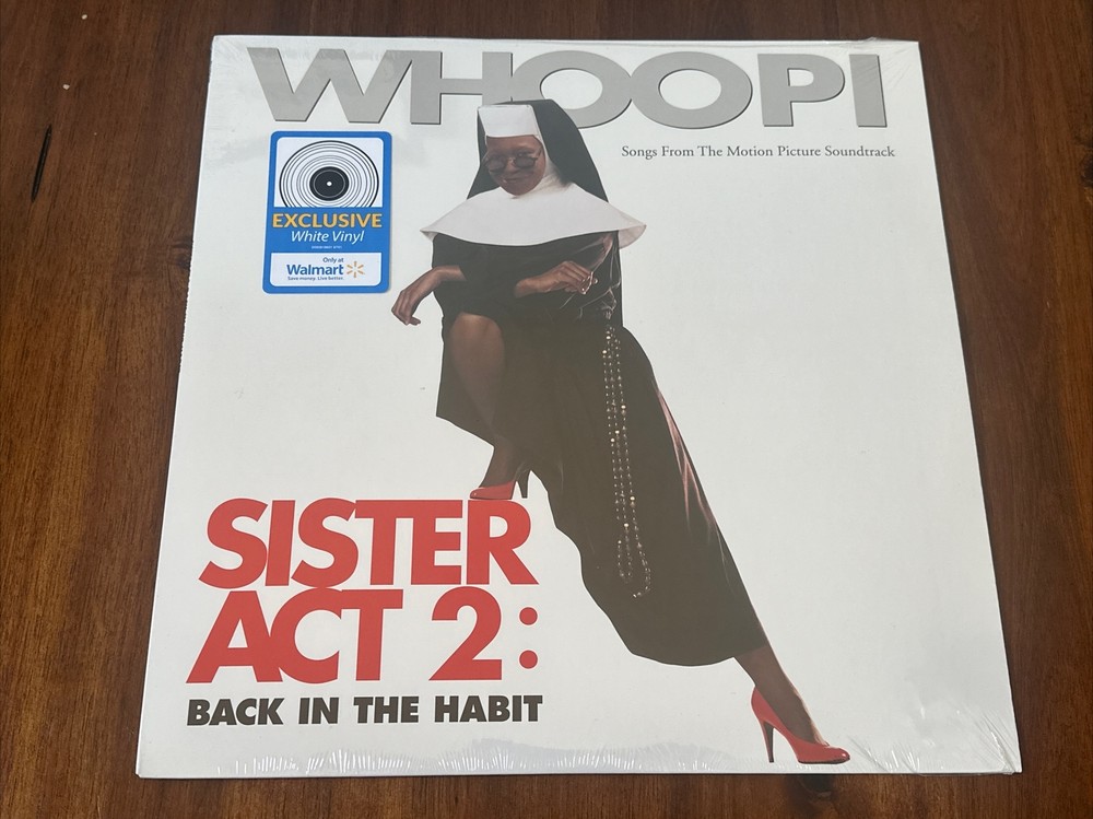 Sister Act 2 Back In the Habit Exclusive White Vinyl LP Walmart 2022