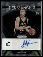 2023-24 Panini Prizm #RP-HSR Joey Hauser Rookie Penmanship Utah Jazz