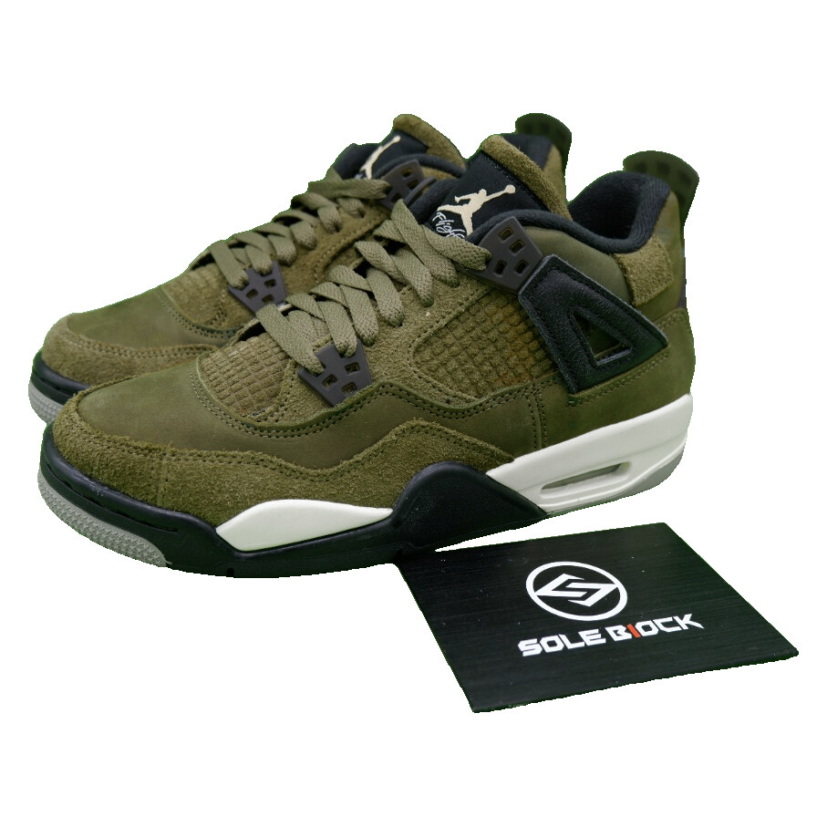 Nike Air Jordan 4 SE Retro Low Craft Olive Jordan 4 GS Nike Air Jordan 4 SE Retro Low Craft Olive Jordan 4 GS
